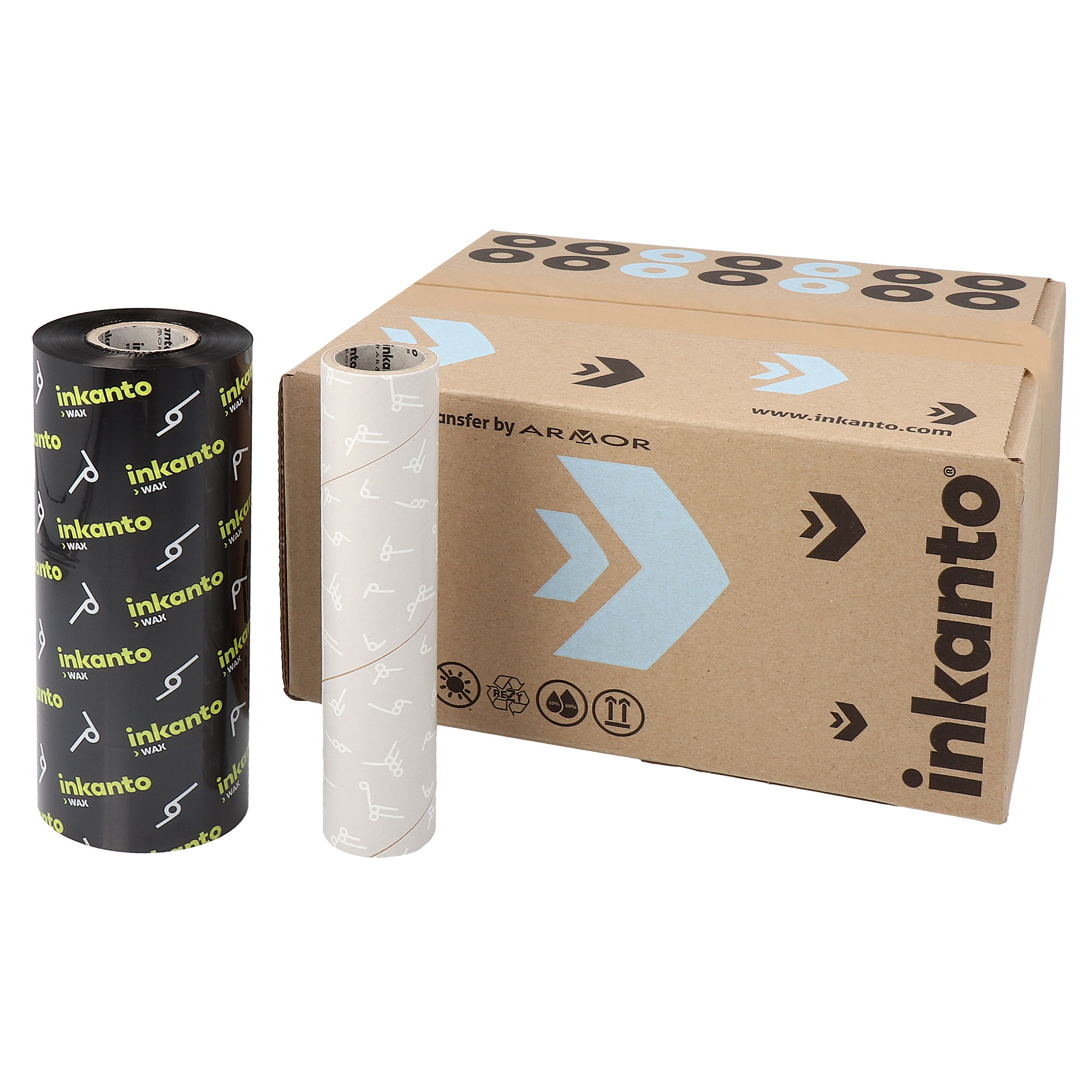 Armor AWR1 Wachs Farbband, 154 mm breit, 300 m lang, 5 Rollen - Zum Produkt