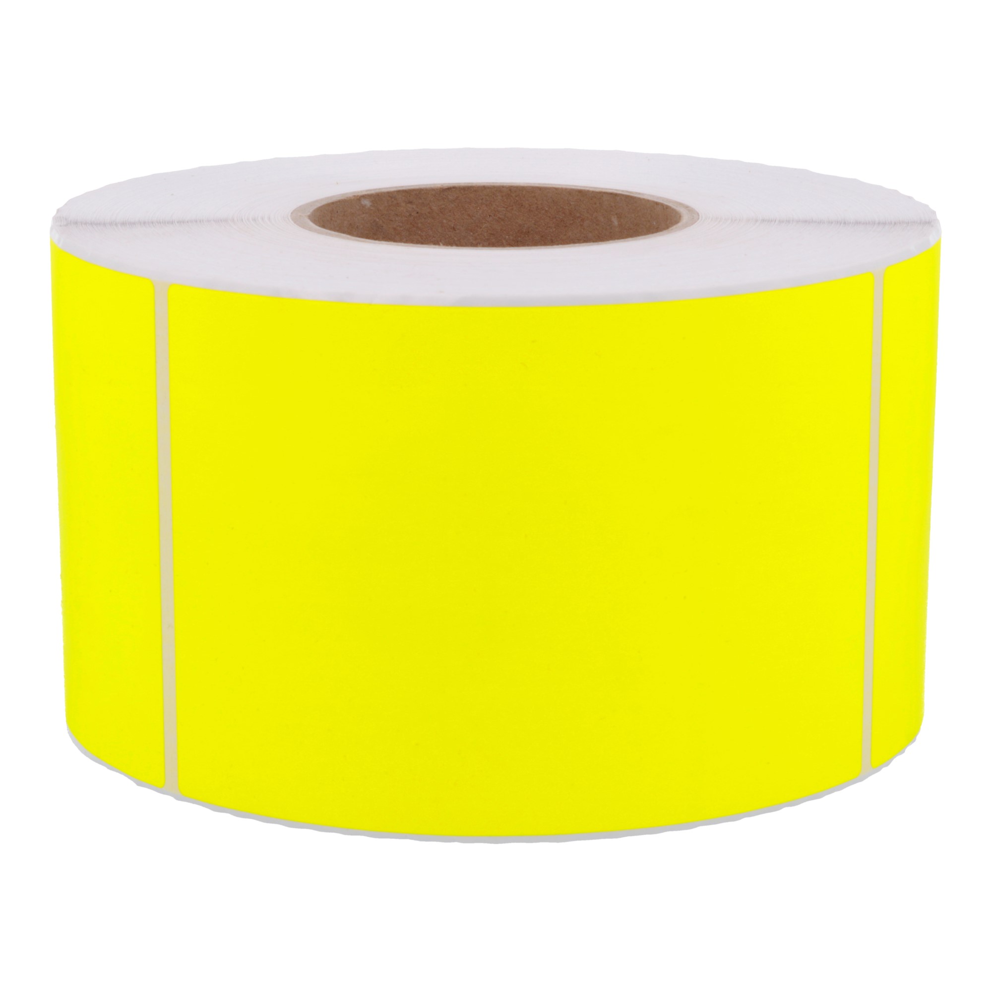 Papier Etiketten, leuchtgelb, 148 x 210 mm, 500 Etiketten, 1 Rolle - Zum Produkt